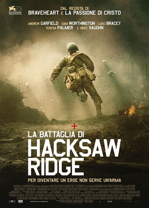 La battaglia di Hacksaw Ridge .